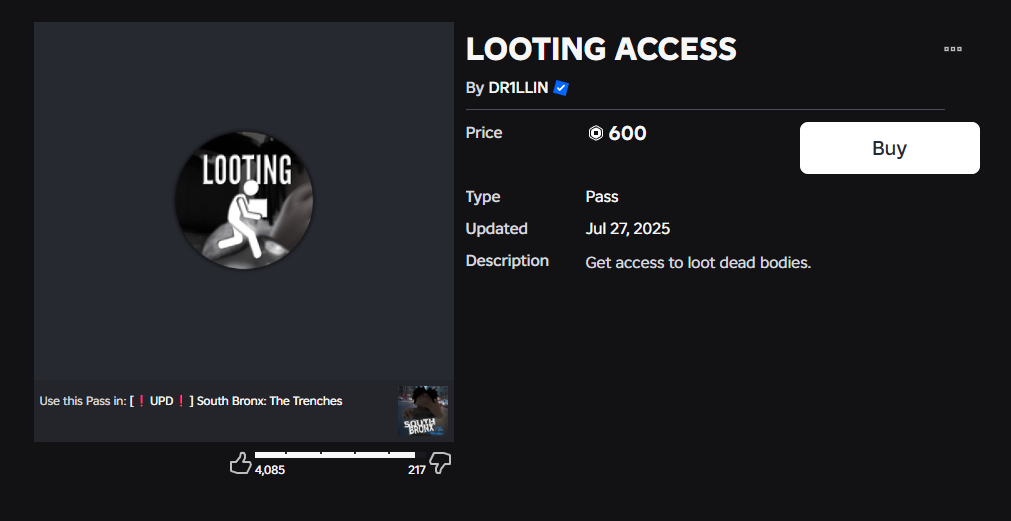 GP_Looting Access