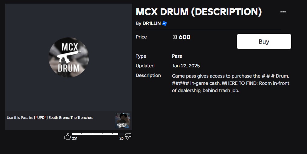 MCX DRUM