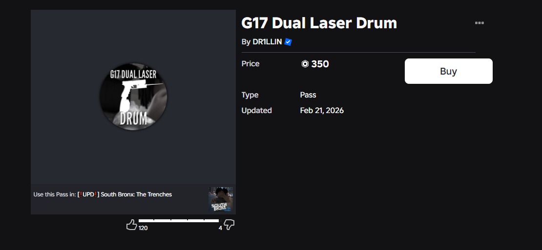 G17 Dual Laser Drum